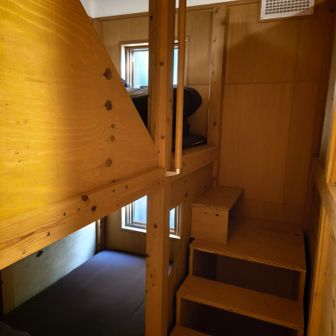 宿泊棟は新築＆感染対策されてて、超快適だった