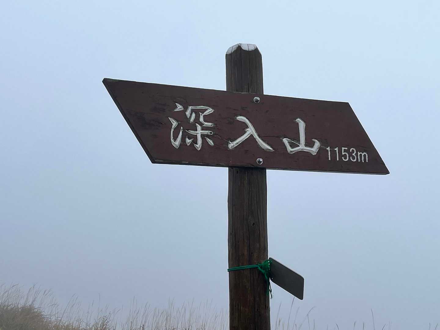 南登山口-深入山 往復コースの写真
