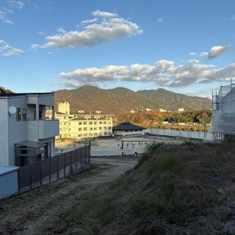 下には中学校のグラウンドが見える。
部活中の元気な声が聞こえる。
私には過ぎ去った昔だ。