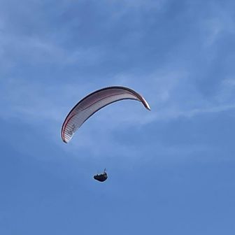 パラグライダー🪂気持ち良さそう🤩