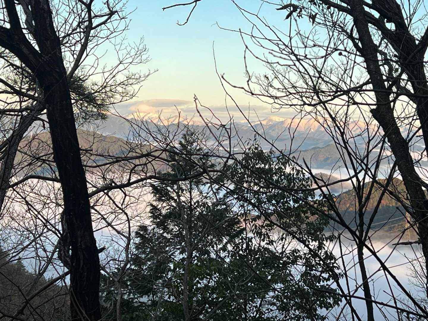 百々ヶ峰 往復コースの写真