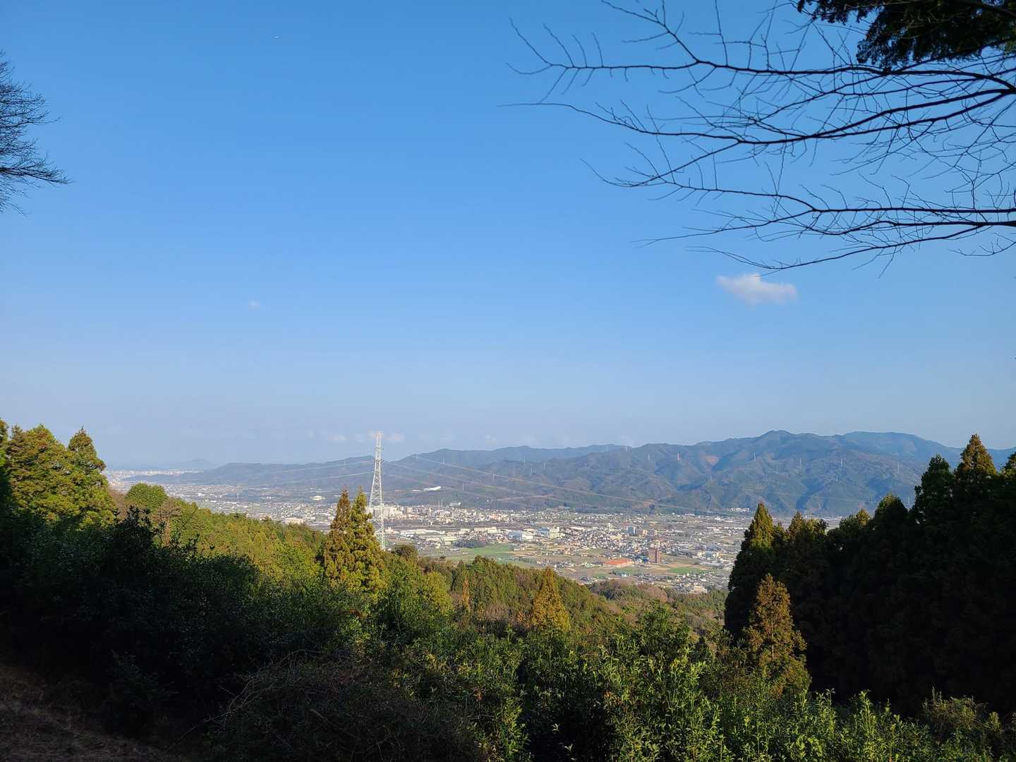 北側の景色