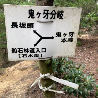長坂の頭に向かいます