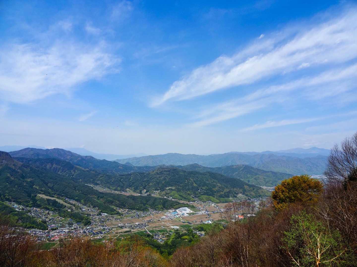 山頂からの眺め