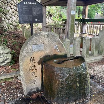 　炭酸水が蛇口から出て飲めます。