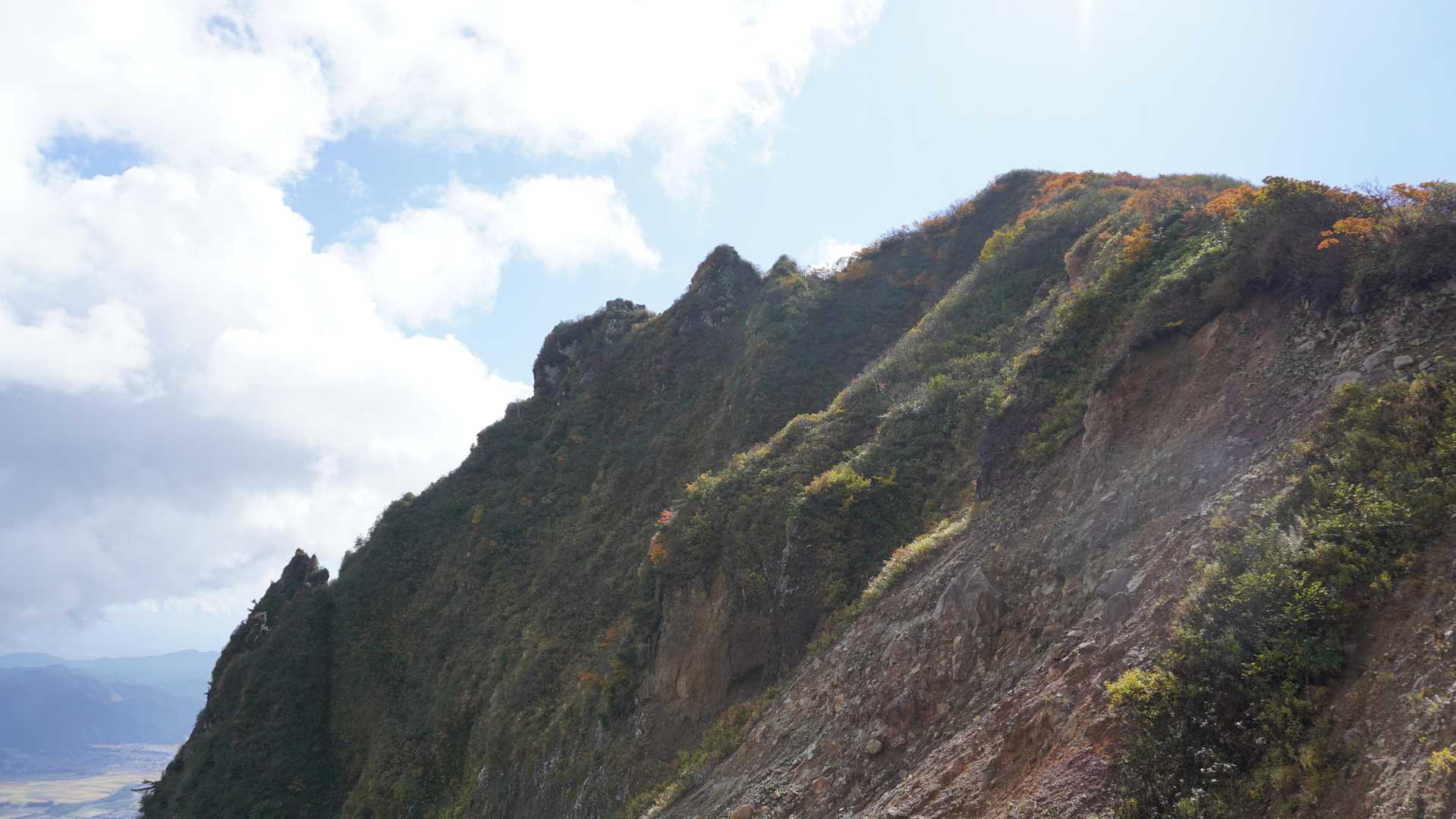 磐梯山山頂が見えました！
