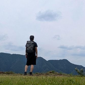 楽しく自撮りしたつもりが、なんか黄昏多め🤣  
スカートじゃないです⚠️笑