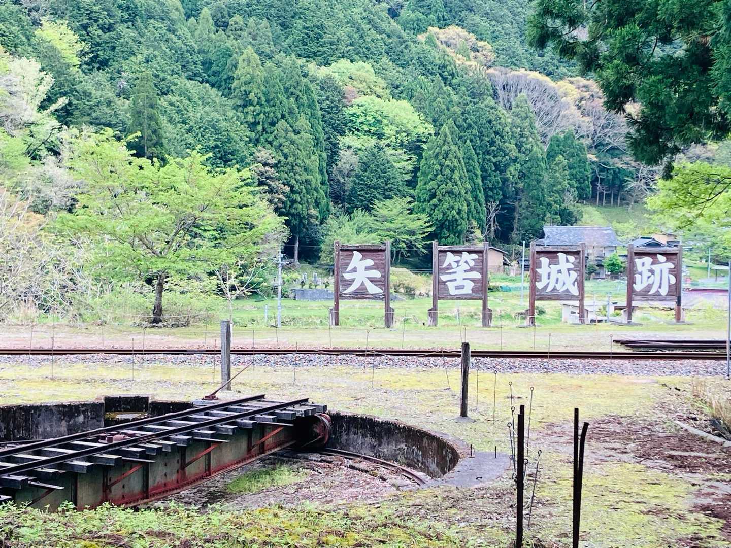 河井駅　電車転車台