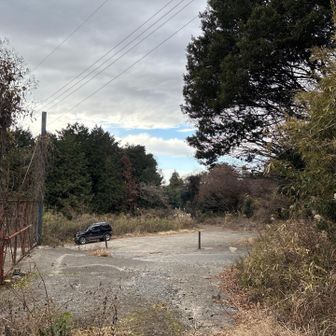 来た時は満車だったけど、
もう誰もいない😎