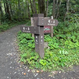 次は槍ヶ岳へ