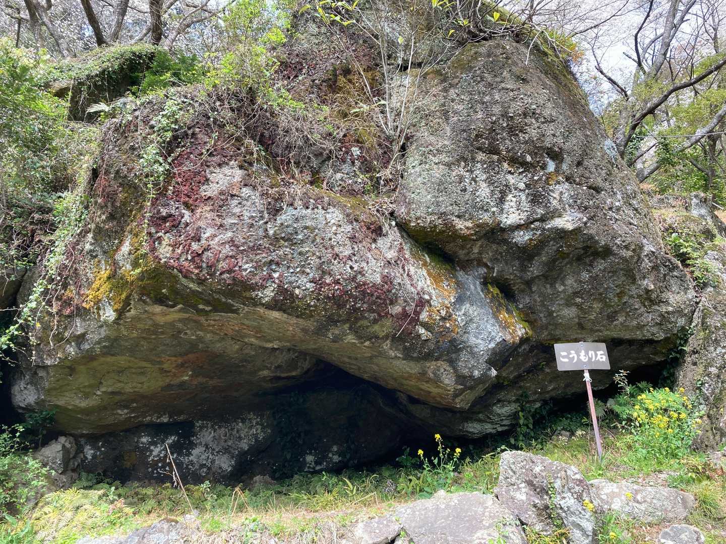 石谷山 往復コースの写真