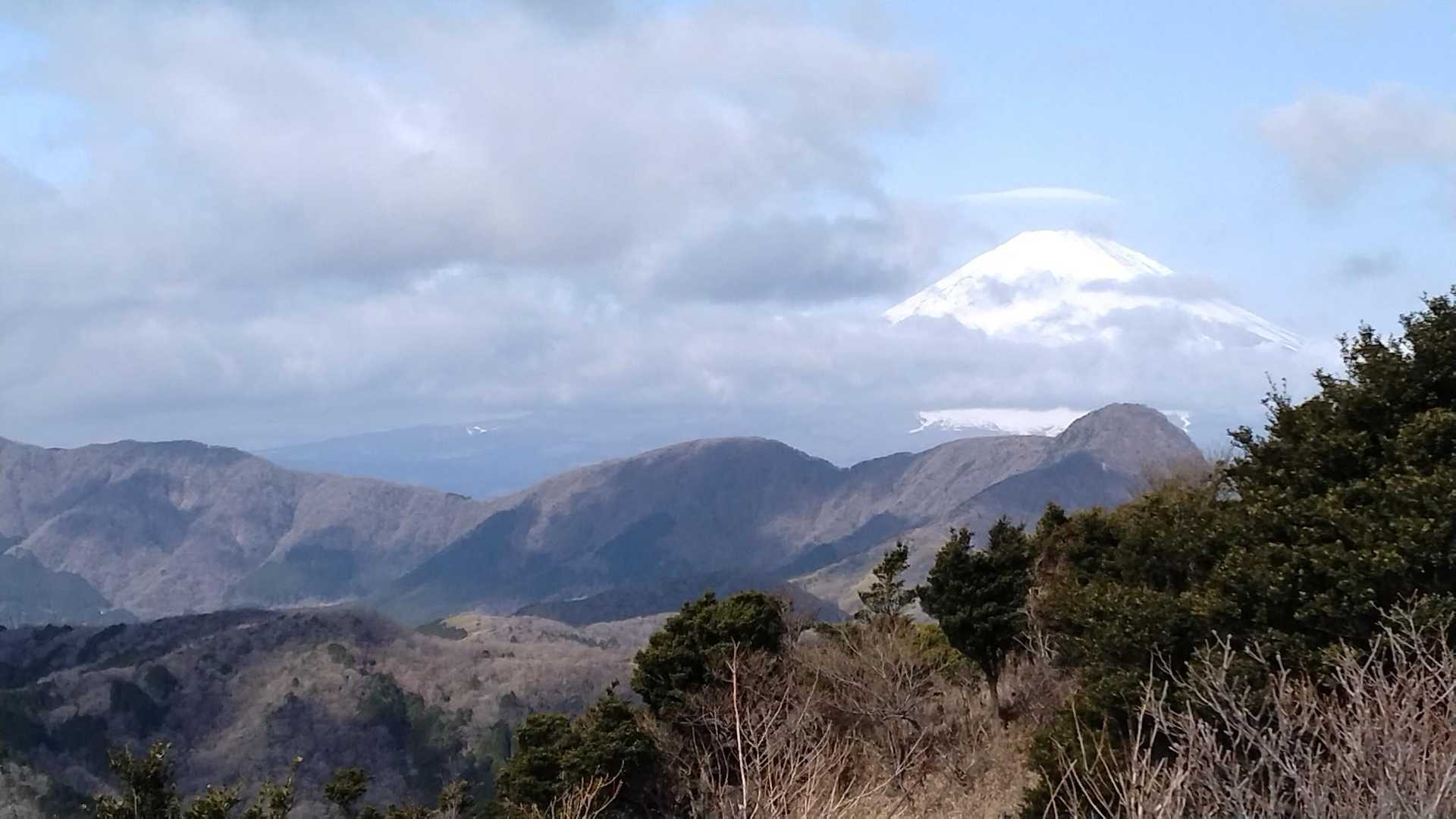 宮城野営業所前バス停-明神ヶ岳 往復コースの写真
