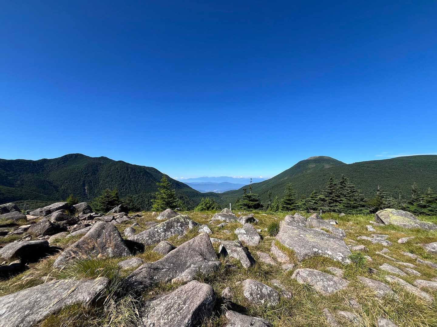 北横岳と蓼科山