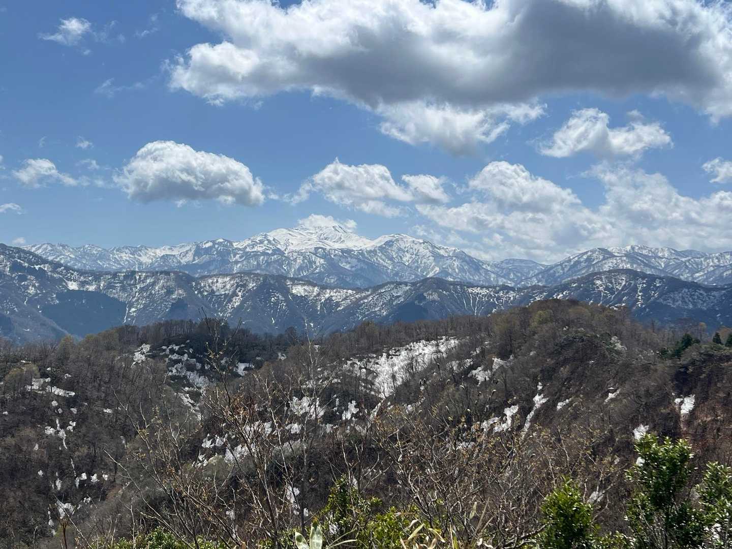 白山ドーン
朝のあのお天気から見えるとは思ってなかった