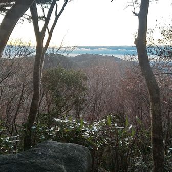 初日の出ポイント 誰もいない