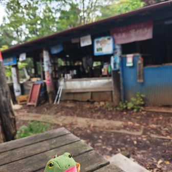 景信茶屋も開いておらず
ショック