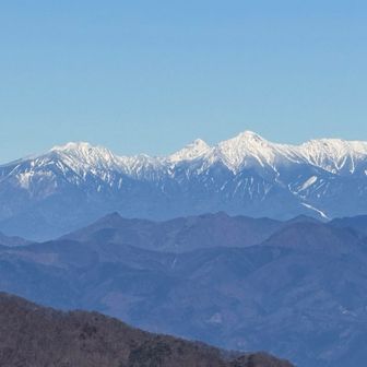 アップで八ヶ岳