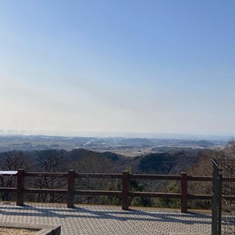 駐車場からの展望も良し