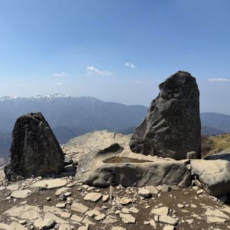 王ヶ頭からの眺望。