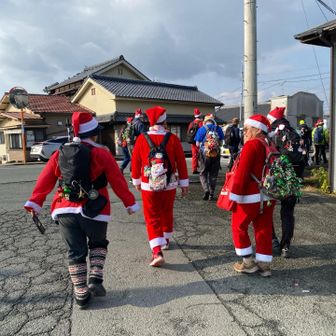 サンタさんだらけ