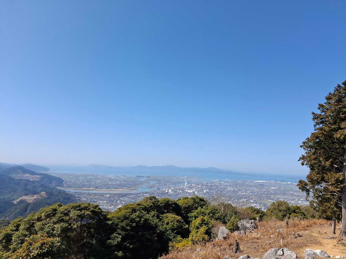 石段登山口-射鳥峠-竜峰山-5合目登山口 周回コースの写真