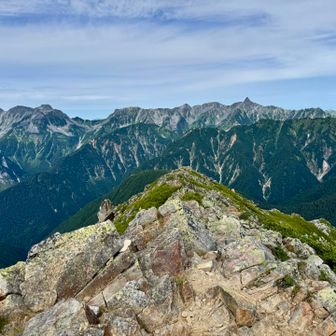 山頂から。コレコレ。この景色を見たかったんです😚