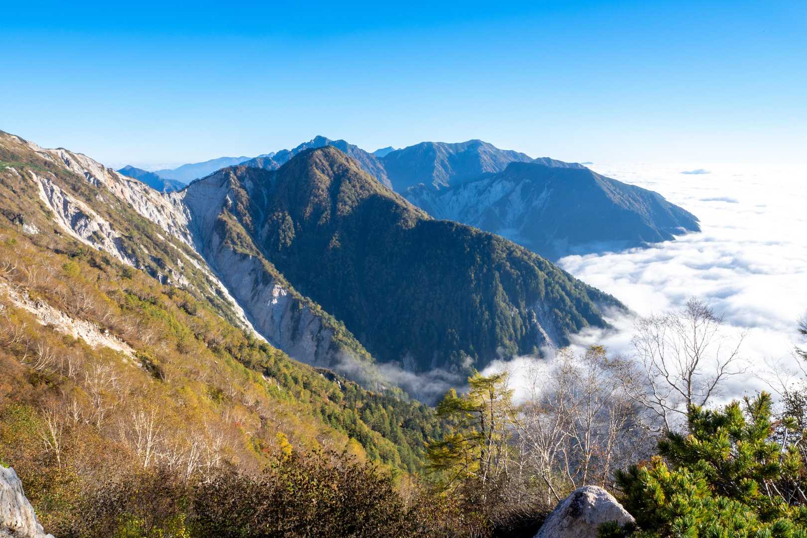 針ノ木方面