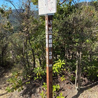 東観峰でした。眼下間近に街並みが見られて、ここも私のお気に入りです^ ^