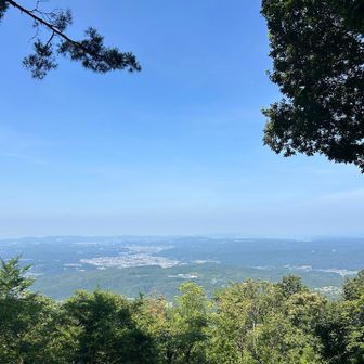 絶景✨️
モヤってなければ、白山などが見えるらしい🙆‍♀️