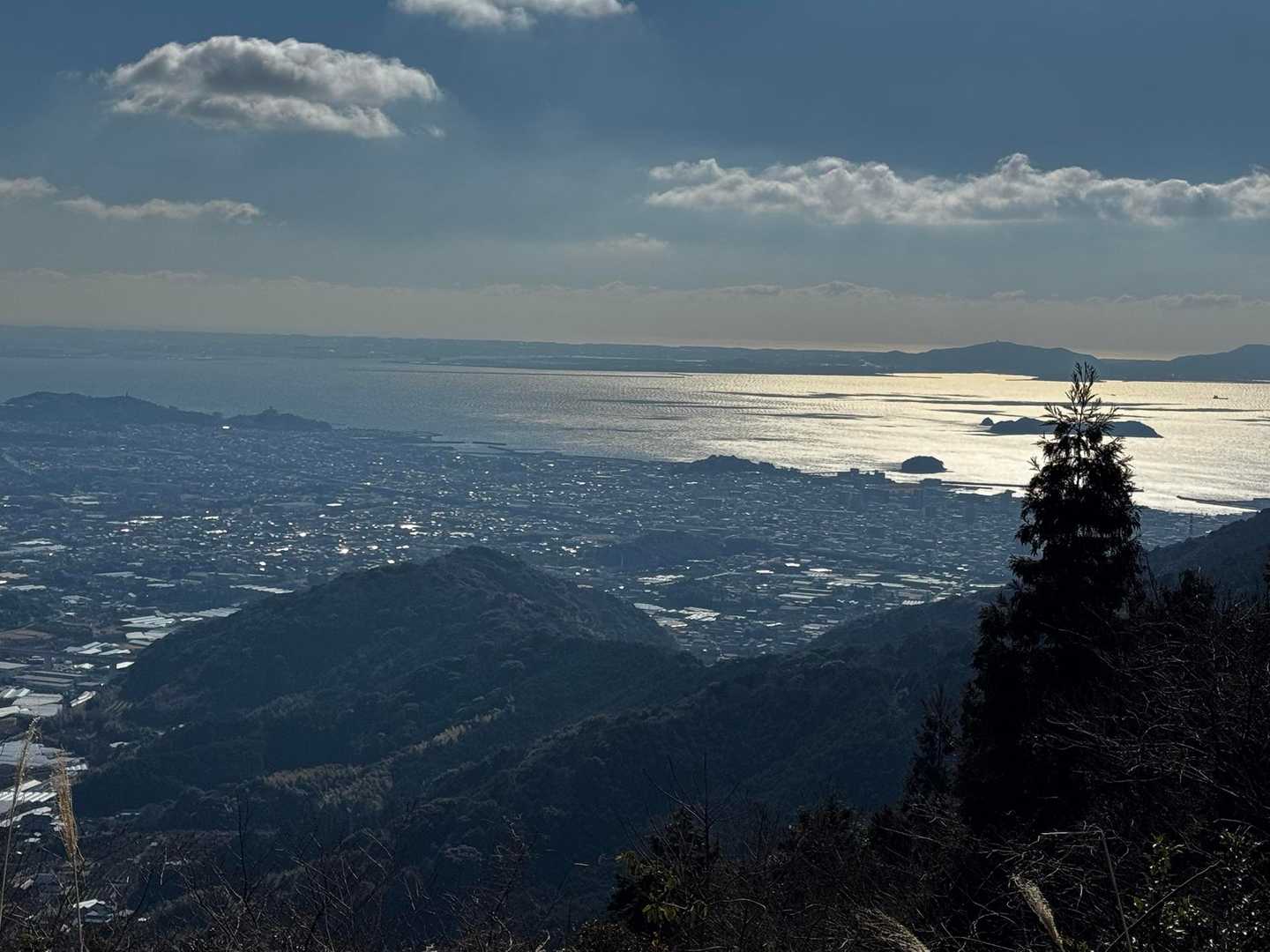 展望地？で昼食🥪☕️
