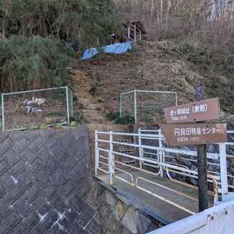 虎ヶ岡城址（円良田城山）の登山口