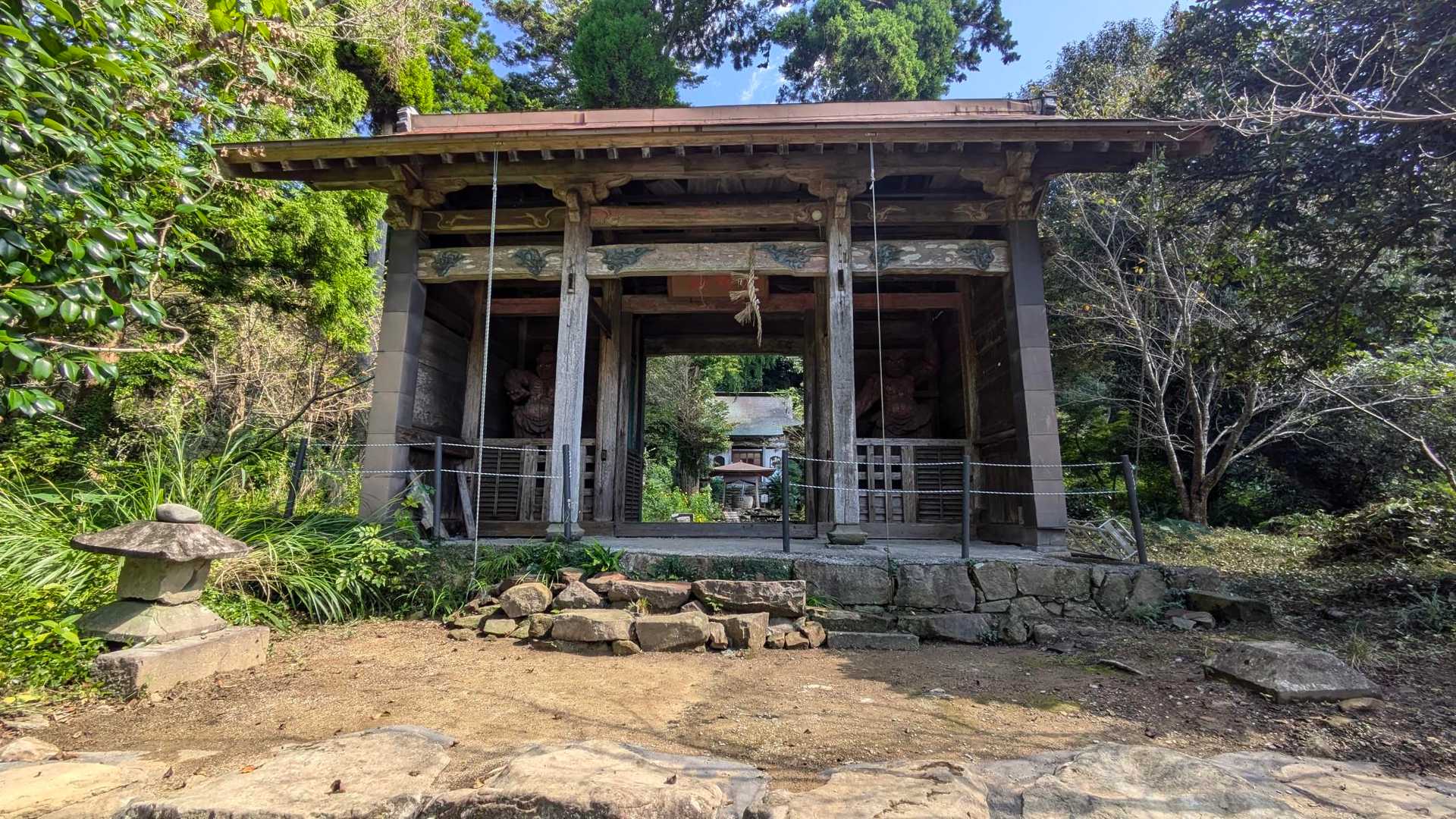 飯田山登山口-飯田山常楽寺-白山神社-飯田山 往復コースの写真