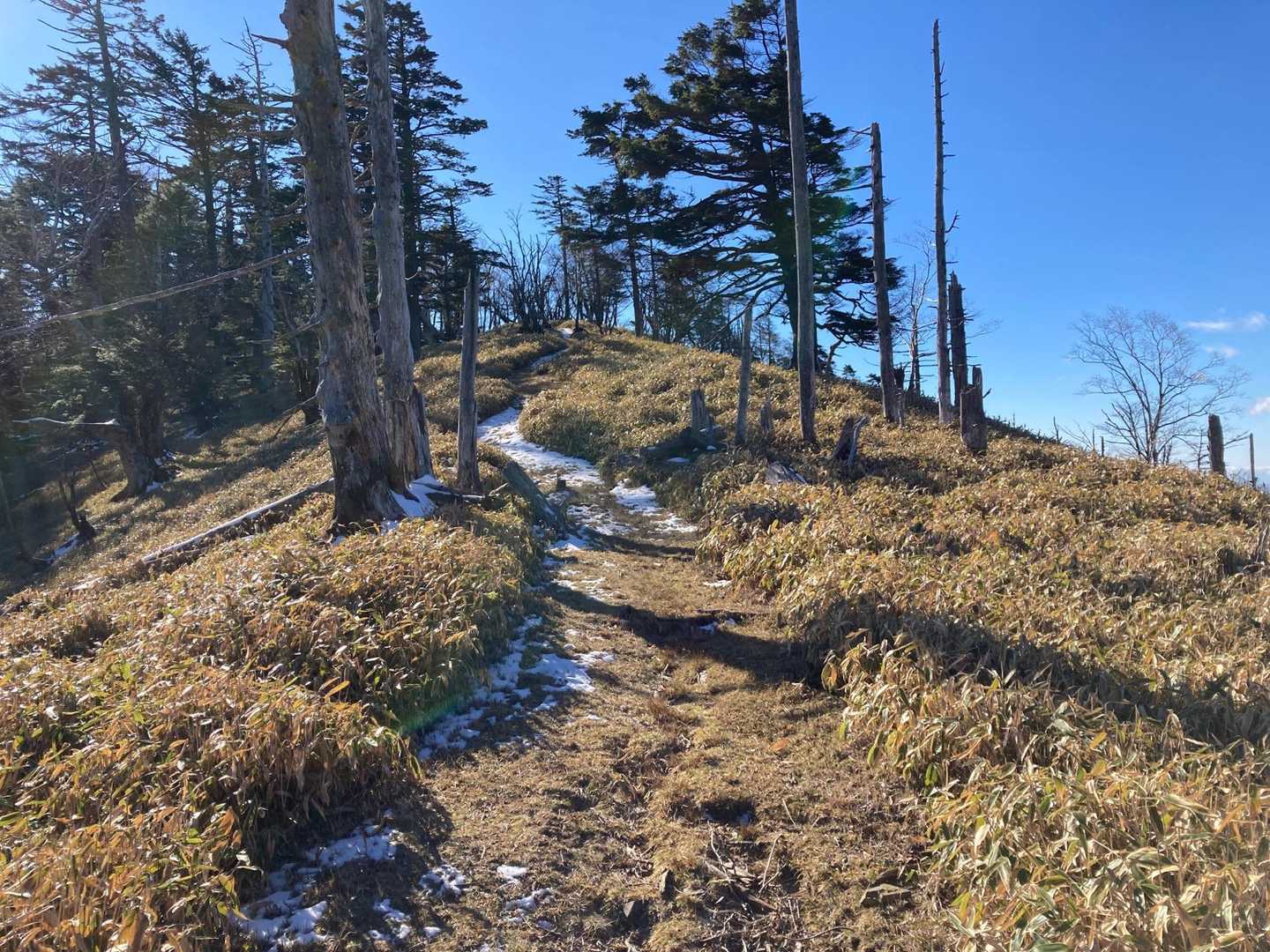 道の駅みとみバス停-雁坂峠登山道入口-雁坂峠-水晶山-古礼 周回コースの写真