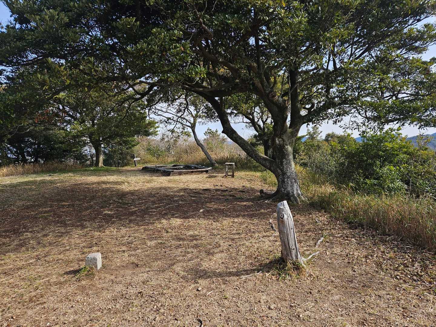 二川自然歩道入口-東山-座談山 往復コースの写真