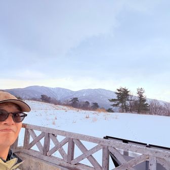 展望台より医王山
この後アラレも降ってきたので
そのまま降ります