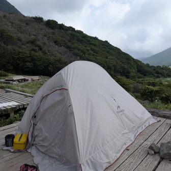 そろそろ⛺️を撤収します