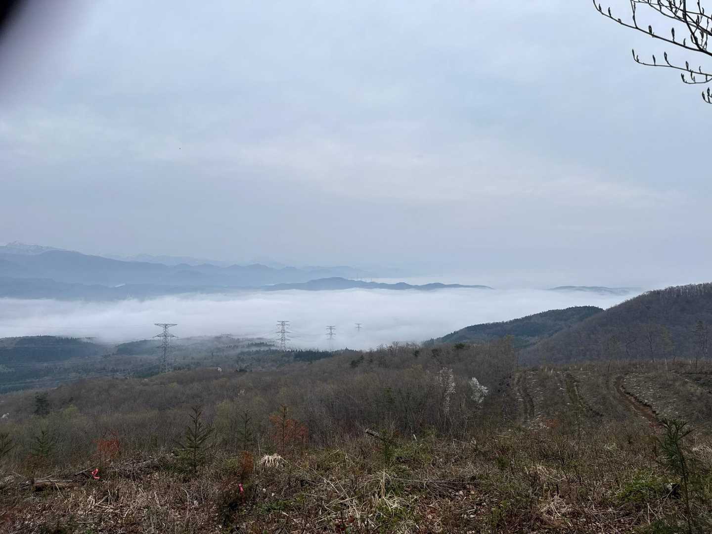 遠刈田から東側も雲海