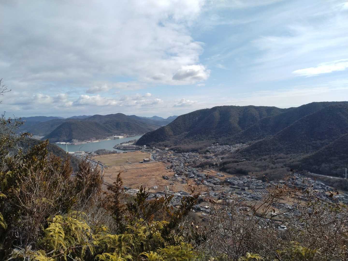 伊部駅-榧原山-龍王山-西大平山 往復コースの写真