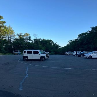 この時点では、🗻は車から見えました
