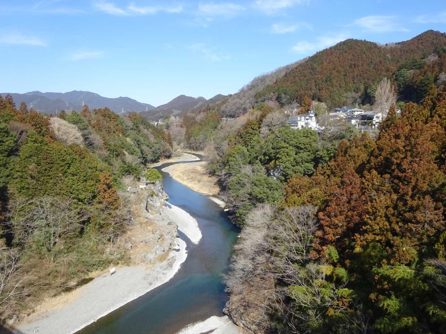 日の出山-梅野木峠-日向和田駅 縦走コースの写真