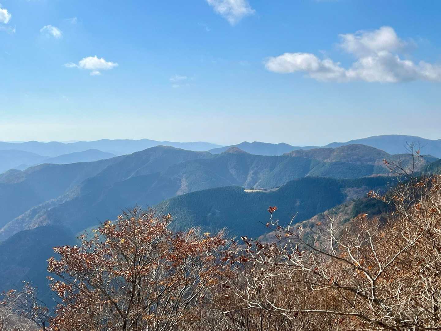道の駅スタート、護摩壇山と龍神岳までスニーカーハイクの写真
