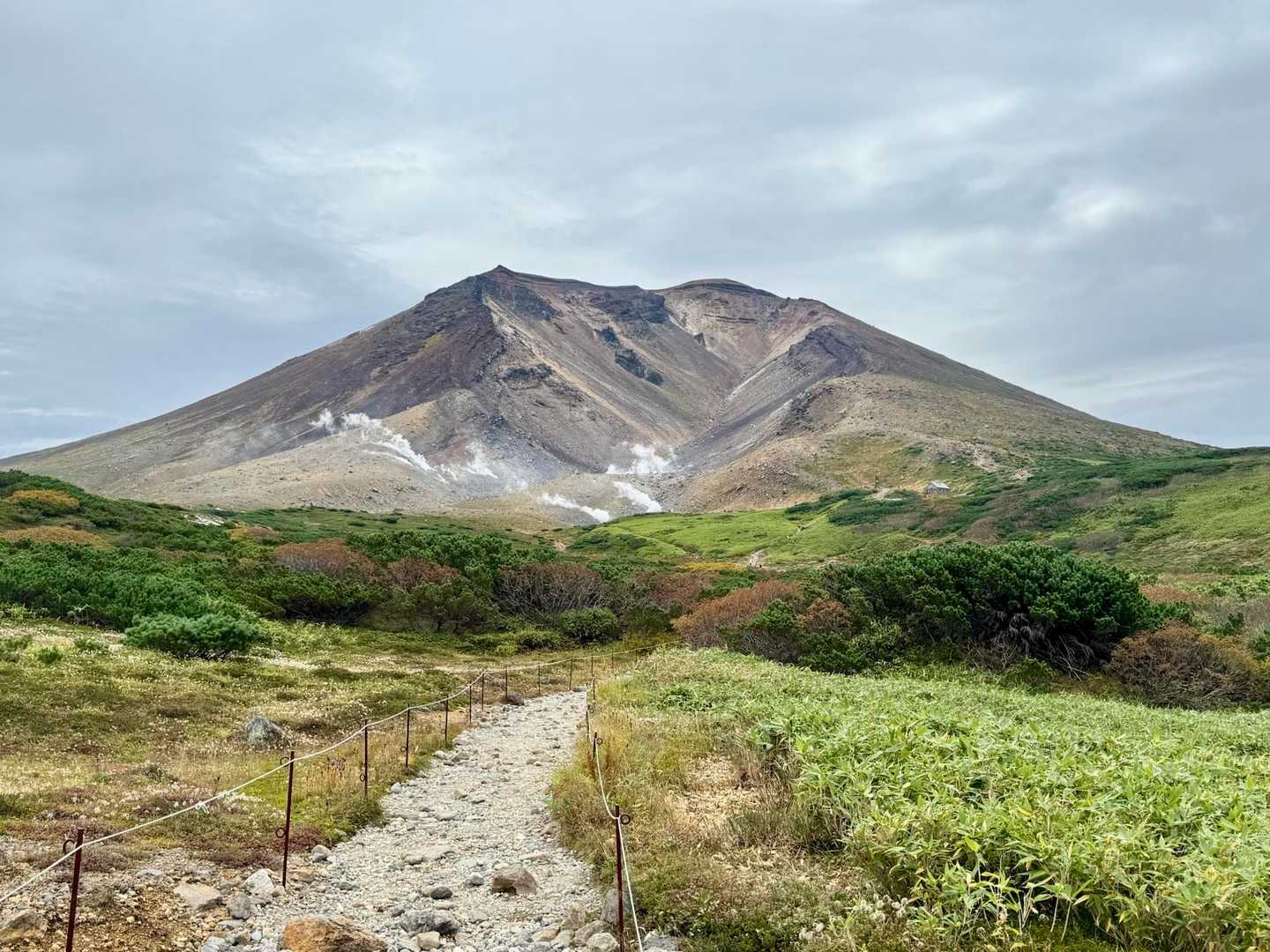 北海道最高峰は伊達じゃない😤