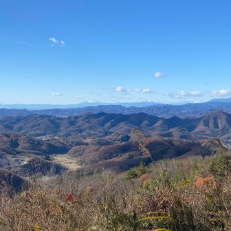 青入山からの景観