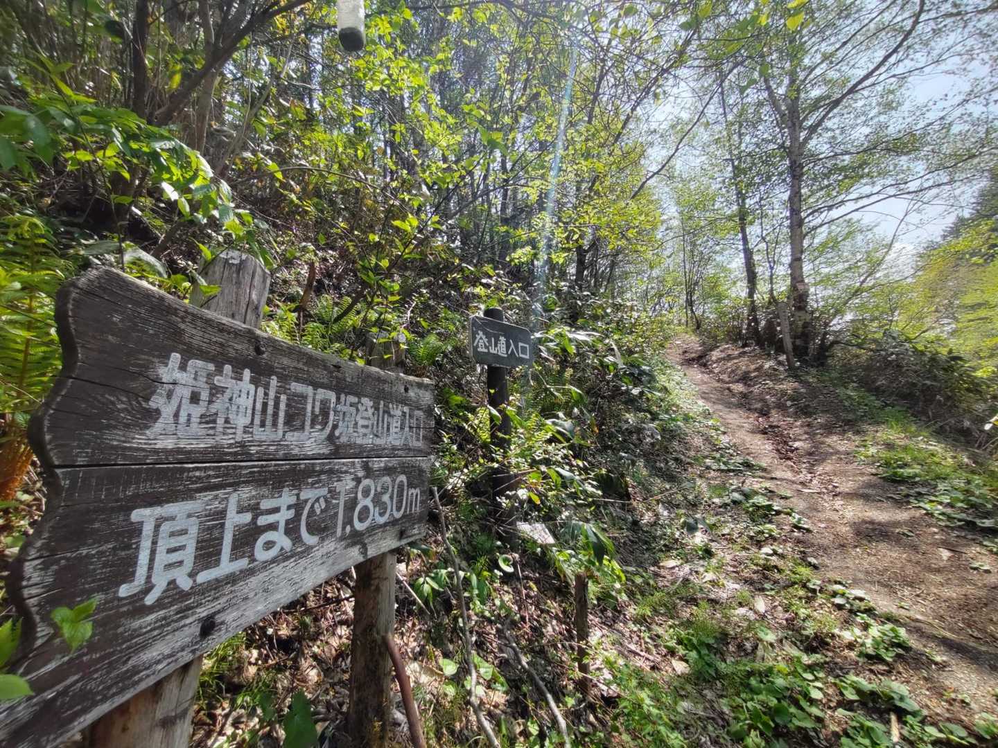 コワ坂登山口
冷たいの飲みたくなったので駐車場へ戻ります😊
