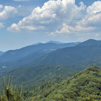 綿向山方面