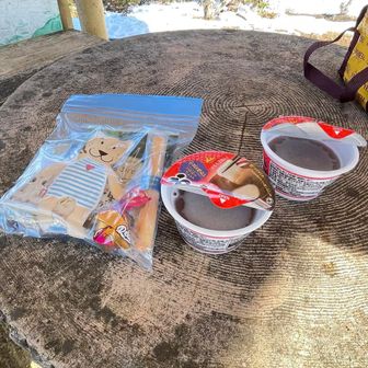 寒い時期はおしるこ😋