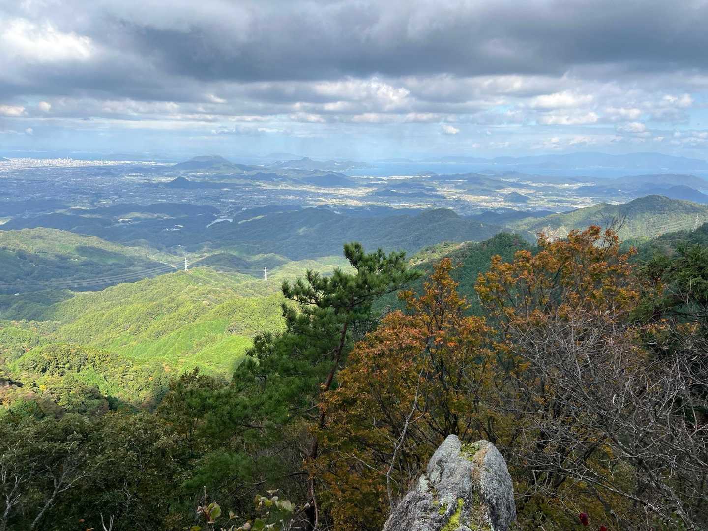矢筈山・女体山登山口-女体山 (長尾）-矢筈山登山口-矢筈 往復コースの写真
