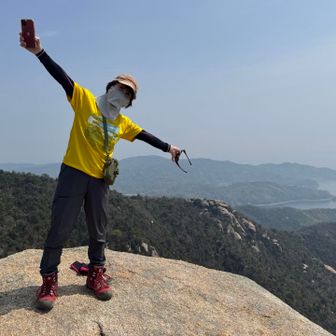 倉橋火山山頂🤗✨