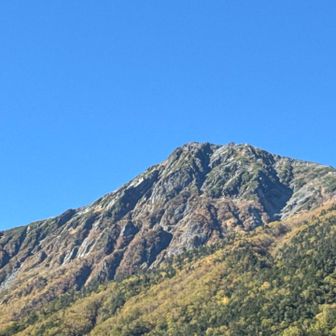 広河原から振り返って
ありがとう北岳バットレス