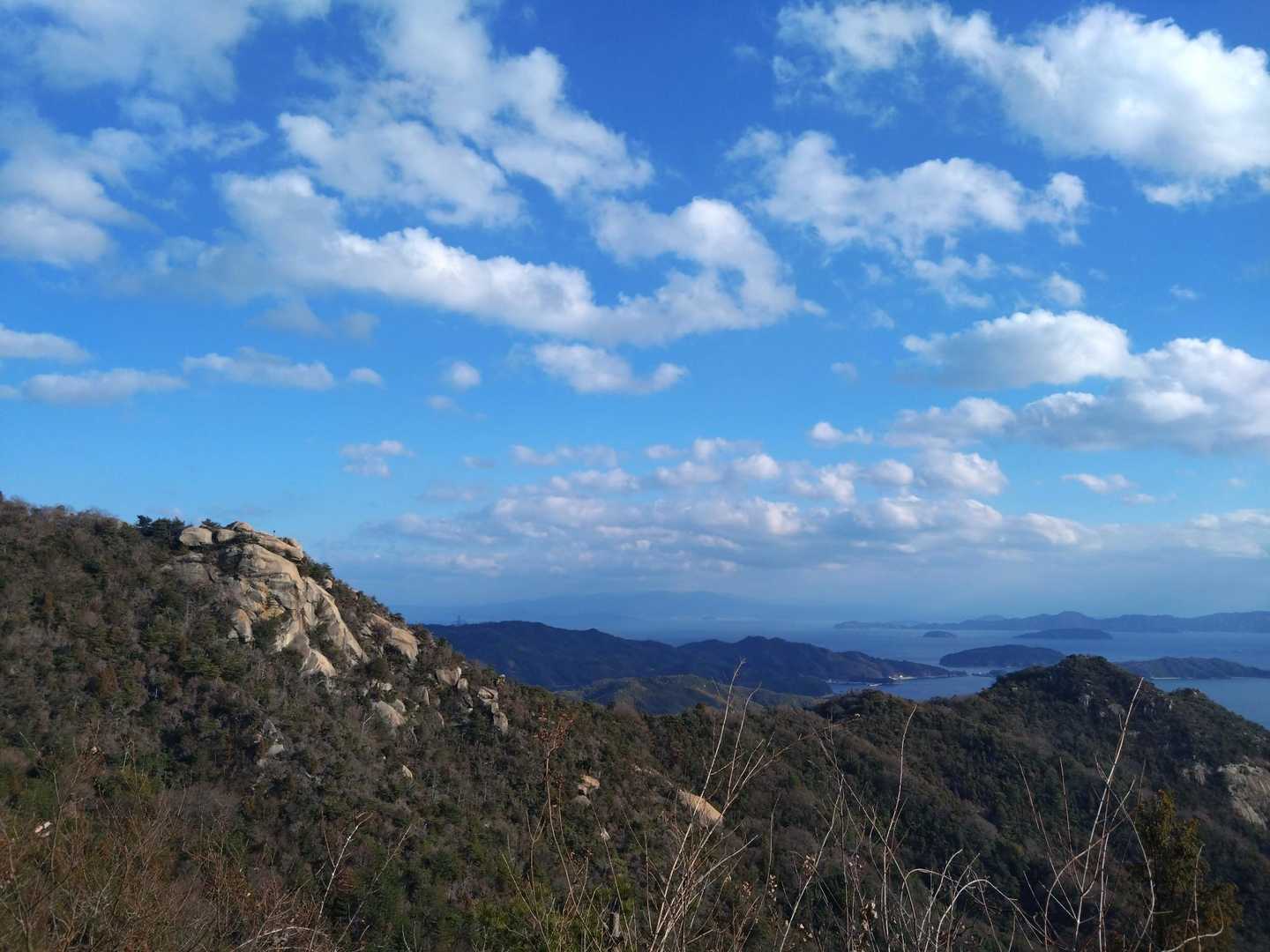 火山登山道入口-火山-宇和木峠-王子峰-石原バス停-倉橋本 周回コースの写真